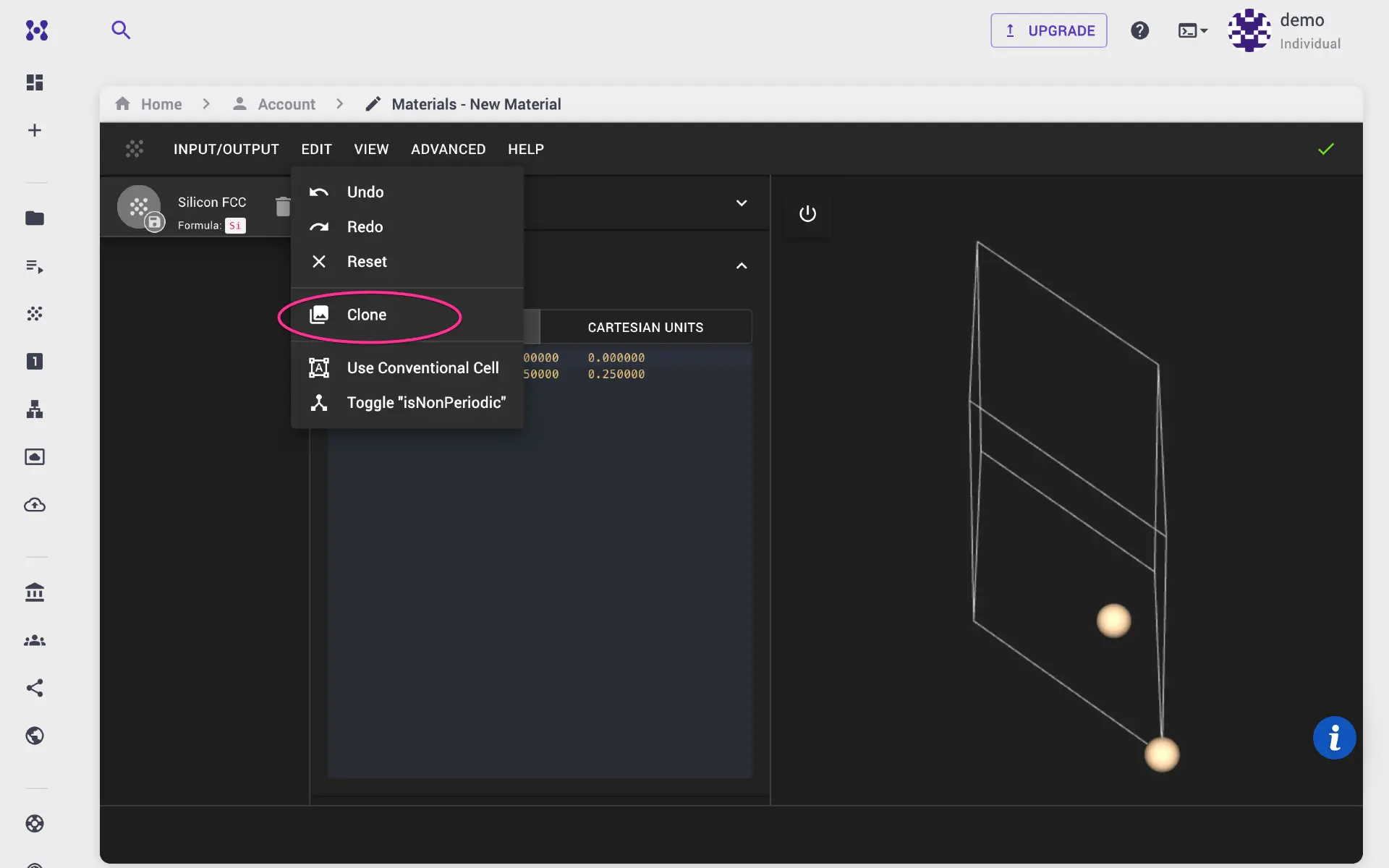 DeePMD clone structure DeePMD clone structure
